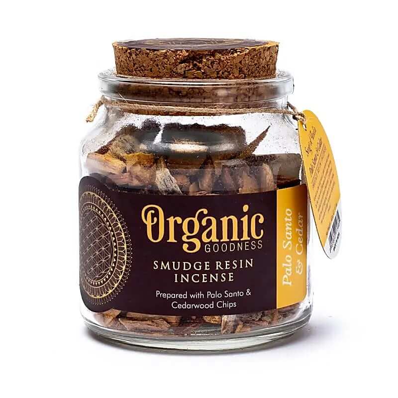 Organic Goodness Palo Santo & Zeder Smudge Weihrauchmischung 40g