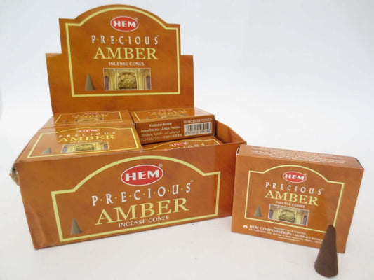 HEM Räucherkegel Amber