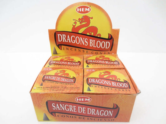 HEM Räucherkegel Dragon`s Blood